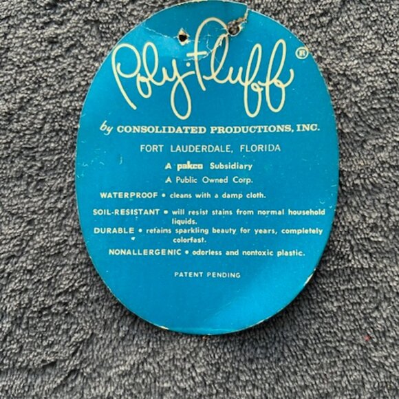 Vintage Poly-Fluff Pom Poms Elephant - Picture 7 of 8